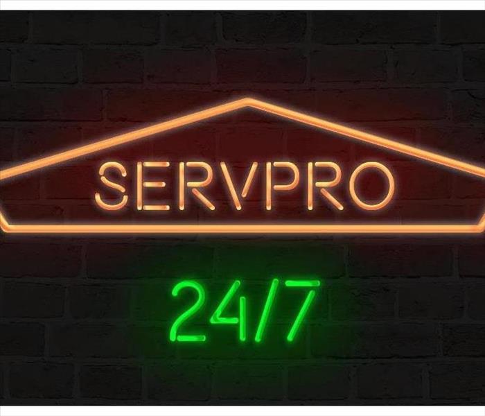 Servpro logo 24/7